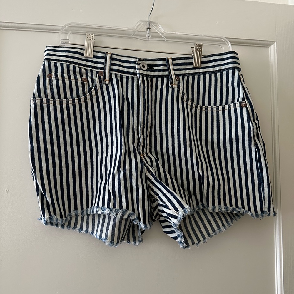 Barely Worn Striped Rag & Bone Shorts - image 1